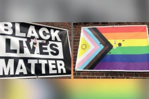 'Warhammer 40K' Stickers Peppered On LGBTQ, BLM Flags In Brookline: Police