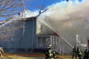 Three-Alarm Fire Displaces 7, Causes Extensive Damage To North Brookfield Home