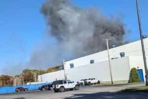 Crews Battle 2-Alarm Fire At Central Mass Warehouse (UPDATE)