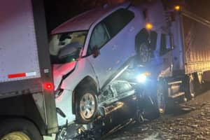 Fifteen Cars Towed From 'Chain-Reaction' Crash On Mass Pike In Brimfield: Police
