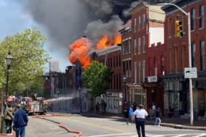 Four-Alarm Fire Rips Through 7 Buildings In Downtown Baltimore (UPDATE)