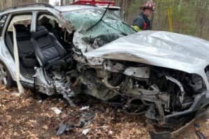 Person Trapped, Freed By Jaws Of Life After Topsfield Car Crash: Officials