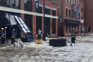 Under Water, No Insurance: Eastern Mass Businesses Lean On Communities After Storm