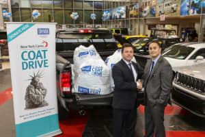 Eastchester Auto Dealer Takes Part In New York Cares Coat Drive
