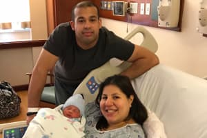 Port Chester Family Welcomes First Baby Of 2018 At Greenwich Hospital