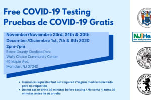 Get Your Free COVID-19 Test This Week In Montclair