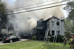 Fire Tears Through Pasadena Home; One Hospitalized (DEVELOPING)