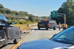 Serious Injury Crash: Vehicle Crosses Lanes, Strikes Car On I-495 In Chelmsford