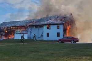 Massive Fire Burns Through 'Edge Of Town' In South Central Pennsylvania