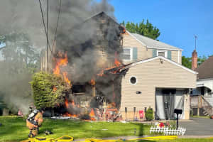 Firefighters Douse Fair Lawn House Blaze