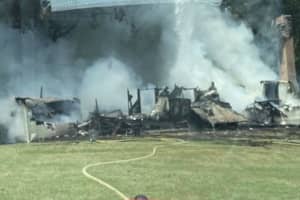 Child Escapes Massive Poolesville House Fire Uninjured, Home Destroyed: Officials