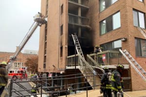 VIDEO: DC Firefighters Rescue Residents From Two-Alarm Apartment Fire