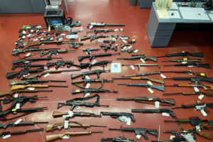 125 Firearms, More Than 30K Rounds of Ammunition Seized In New Britain