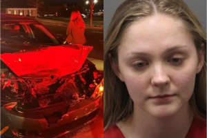 DWI Driver Hits Loudoun County Police Car, Wrecks Her Own At Different Crash Scene: Cops