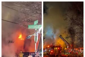 Pottstown Fire Erupts In Flames Near Scene Of Deadly Home Explosion