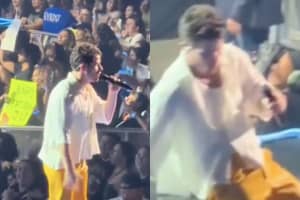 Viral Video Captures NJ's Nick Jonas Falling Mid-Performance