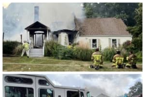 3-Alarm Fire In Merrimac Destroys Home, Sends 3 Firefighters To Hospital