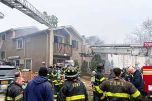 'Very Close Call': House Collapses, 22 NYC Firefighters Injured In Staten Island Blaze