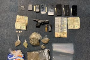 Three Men Prohibited From Carrying Busted With Gun, Drugs In Severn: Police