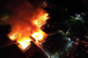 ARSON: 6 Alarm Fire Hollows Out Warehouse In Central PA: Police (PHOTOS)
