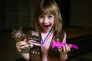 Move Over Boys...Bogota Girl Scouts Can Rev Up For Fast Track Races