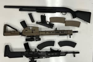 Convicted Felon From Area Nabbed With Ghost AK-47, Other Weapons, Police Say