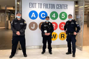 HEROES: Port Authority Police Rescue Man Who Fell Onto World Trade Center Subway Tracks