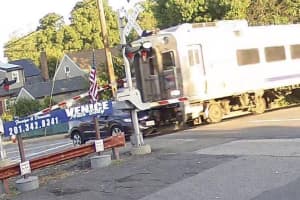 NJ Transit Train Collides With Car In River Edge