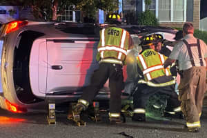 HEROES: Firefighters Team Up To Extricate Trapped Driver In Glen Rock Utility Pole Crash