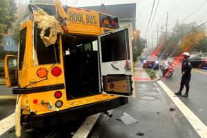 Mini School Bus, SUV Collide In Bergen County