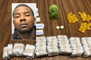 Prospect Park PD: Driver Who Dropped Heroin Folds Had Hundreds More