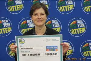 Area Woman Claims $1 Million Lottery Prize