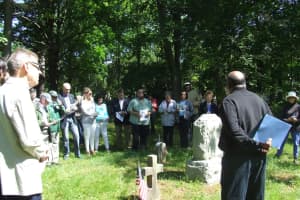 Civil War Regiment Remembered At African American Cemetery In Rye