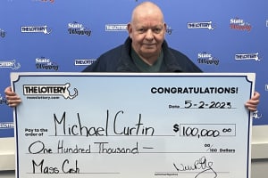 Maynard Man Claims $100K Lottery Prize Days Before Ticket Expired; Clock Ticking Another Prize