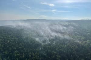 30-Acre Wildfire Breaks Out At  Minnewaska State Park In Ulster County
