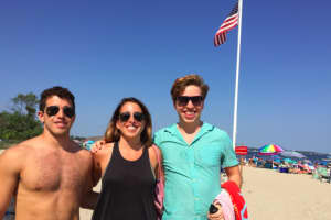 Wilton Family Hits The Beach To Celebrate Unofficial End Of Summer