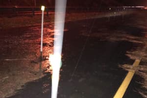 Route 8 In Shelton Reopens After Flooding