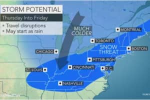 Expect Light Snow Overnight, Bigger Storm To End Workweek
