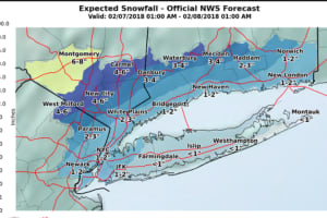 Winter Weather Advisory Issued For Westchester: Latest Snowfall Projections
