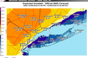 Latest Storm Update: Timing Of Snowfall, New Accumulation Projections
