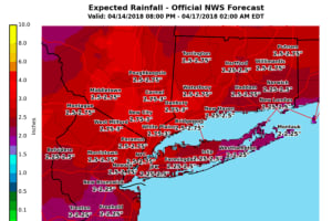 Stormy Sunday, Monday: Cold With Rainfall Up To 3 Inches, Coastal Flooding