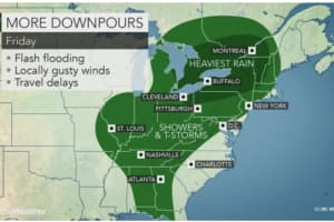 Strong Storms With Heavy Downpours, Gusty Winds Could Cause Flash Flooding
