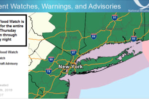 It's Going To Get Wet: Flash Flood Watch For Area As Cold Front Clashes With Tropical Storm