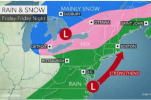 New Round Of Stormy Weather Will Bring Rain, Wind - Snow Farther North