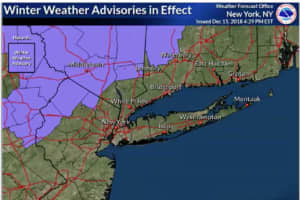Freezing Rain On Way, National Weather Service Warns, With Advisories Issued For Much Of Area