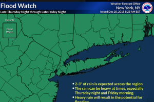 Powerful Pre-Christmas Storm With Downpours, Gusty Winds Could Bring Up To 3 Inches Of Rainfall