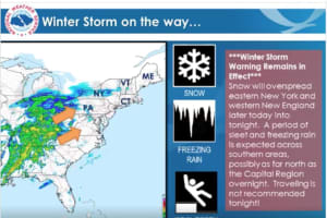 New Storm Update: Get Set For Snow, Freezing Rain, Followed By Flash Freeze, Icing