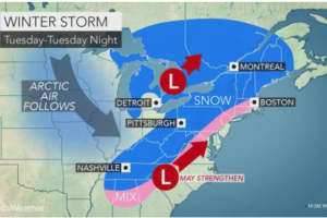 New Storm Could Bring Accumulating Snow, 'Skating Rink' Icy Conditions