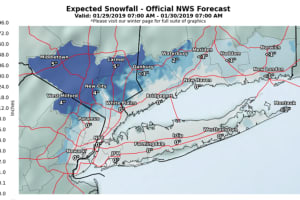 New Accumulation Projections: Here's What Areas Will Get The Most Snowfall