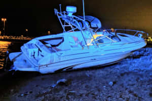 Intoxicated Boater Crashes Into Bulkhead In Bay Shore, Police Say